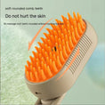 Bild in Galerie-Betrachter laden, Pet Electric Spray Comb – One-Key Spray Hair Removal & Massage Brush for Cats and Dogs
