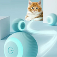 Load image into Gallery viewer, Rechargeable Automatic Cat Toy Ball – Interactive Rolling Electric Ball for Cats
