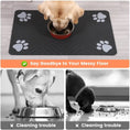 Bild in Galerie-Betrachter laden, Absorbent Pet Feeding Mat – Waterproof Placemat for Dog and Cat Bowls
