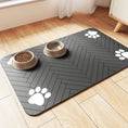 Bild in Galerie-Betrachter laden, Absorbent Pet Feeding Mat – Waterproof Placemat for Dog and Cat Bowls
