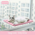 Bild in Galerie-Betrachter laden, PurrfectView Cat Bed: Detachable Window Hammock for Sunny Spots
