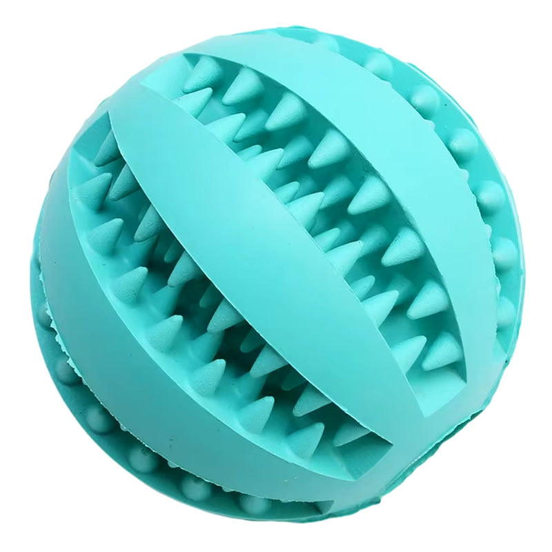 Bite-Resistant Dog Toy Ball – Interactive Treat Feeder for Puppy Training & Dental Health