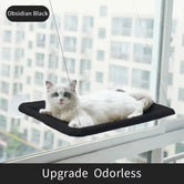 PurrfectView Cat Bed: Detachable Window Hammock for Sunny Spots