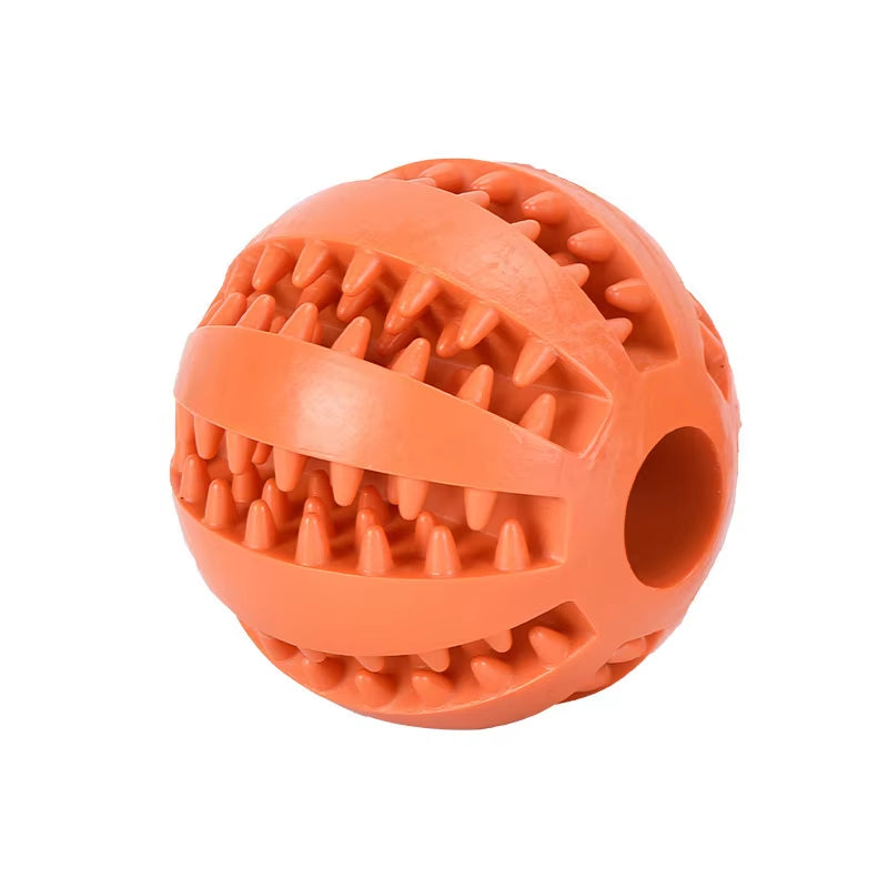 Bite-Resistant Dog Toy Ball – Interactive Treat Feeder for Puppy Training & Dental Health