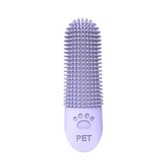 DentaPaws Finger Brush - Silicone Dental Cleaner for Cats & Dogs